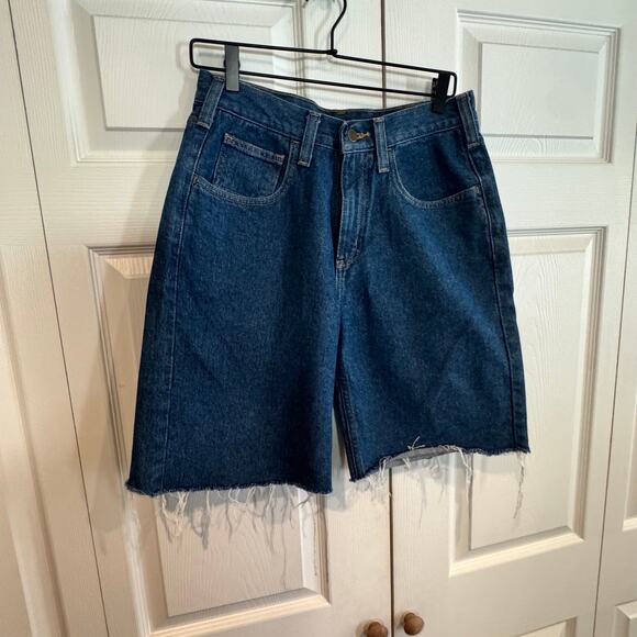 Carhartt Blue Denim Loose Fit Shorts - Size 30 - Picture 2 of 7